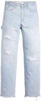 Levi's x ERL FW23 Distressed Loose Straight Jeans Unisex Light Blue A53790000 Levi's x ERL FW23 Distressed Loose Straight Jeans Unisex Light Blue A53790000