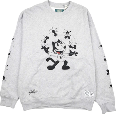 Levi''s x 菲力貓動物印花灰色圓領長袖衛衣 - 特別版 A1245-0000 Buy Levi''s x 菲力貓動物印花灰色圓領長袖衛衣 - 特別版 A1245-0000