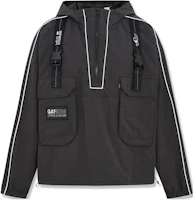 Levi's x Gundam SS24 Colorblock Anime Half-Zip Hoodie Jacket BLACK A7411-0000 Levi's x Gundam SS24 Colorblock Anime Half-Zip Hoodie Jacket BLACK A7411-0000