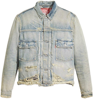 Levi''s x KENZO FW23 Jaket Denim Trucker Unisex Indigo Cerah A6827-0000 Buy Levi''s x KENZO FW23 Jaket Denim Trucker Unisex Indigo Cerah A6827-0000