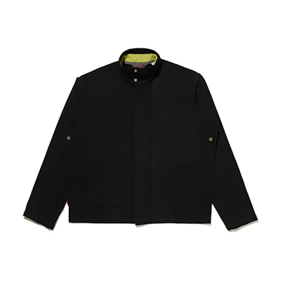 Levi's Kiko Kostadinov FW24 Asymmetric Button-Up Patchwork Shirt Black 000GL0001
