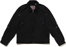 Levi's x Kiko Kostadinov FW24 Black Vintage Zip Denim Jacket for Men 000GK0000 Levi's x Kiko Kostadinov FW24 Black Vintage Zip Denim Jacket for Men 000GK0000