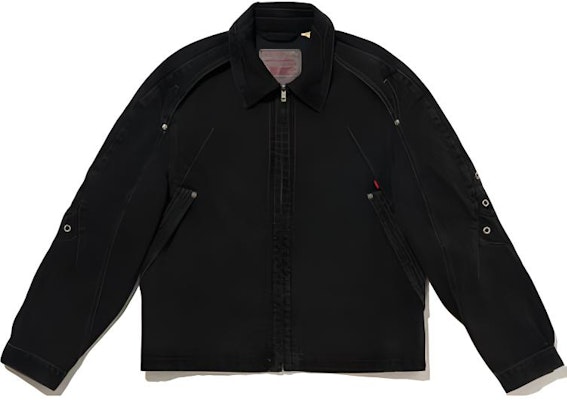 Levi''s x Kiko Kostadinov FW24 Jaket Denim Hitam Vintage Zip Lelaki 000GK0000 Buy Levi''s x Kiko Kostadinov FW24 Jaket Denim Hitam Vintage Zip Lelaki 000GK0000