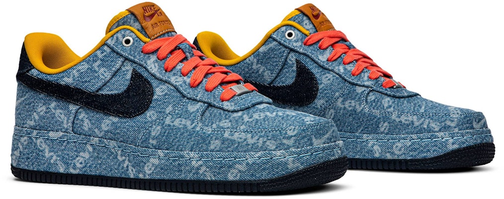 Levi's x Nike By You x Nike Air Force 1 Low 'Exclusive Denim' CV0670‑447