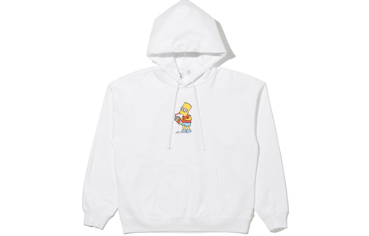 Levi's x The Simpsons Cartoon Print Hoodie White Edition A2055-0001