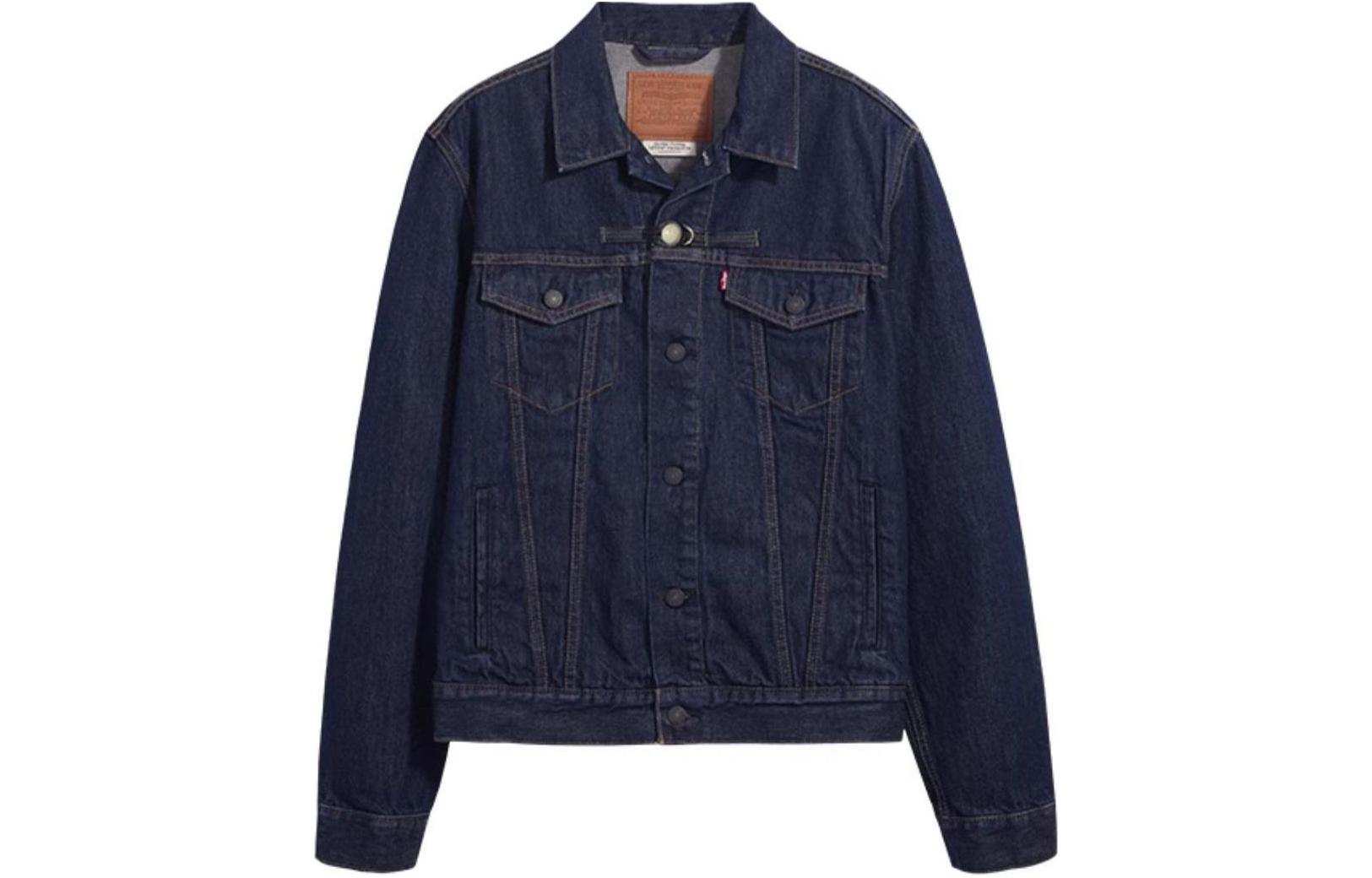 Levi's Year of the Dragon 3D Embroidered Denim Jacket Deep Blue Edition 72334-0730