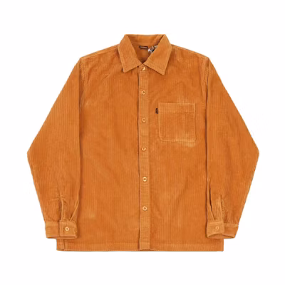 Levi's Yellow Corduroy Long Sleeve Shirt 18865-0000