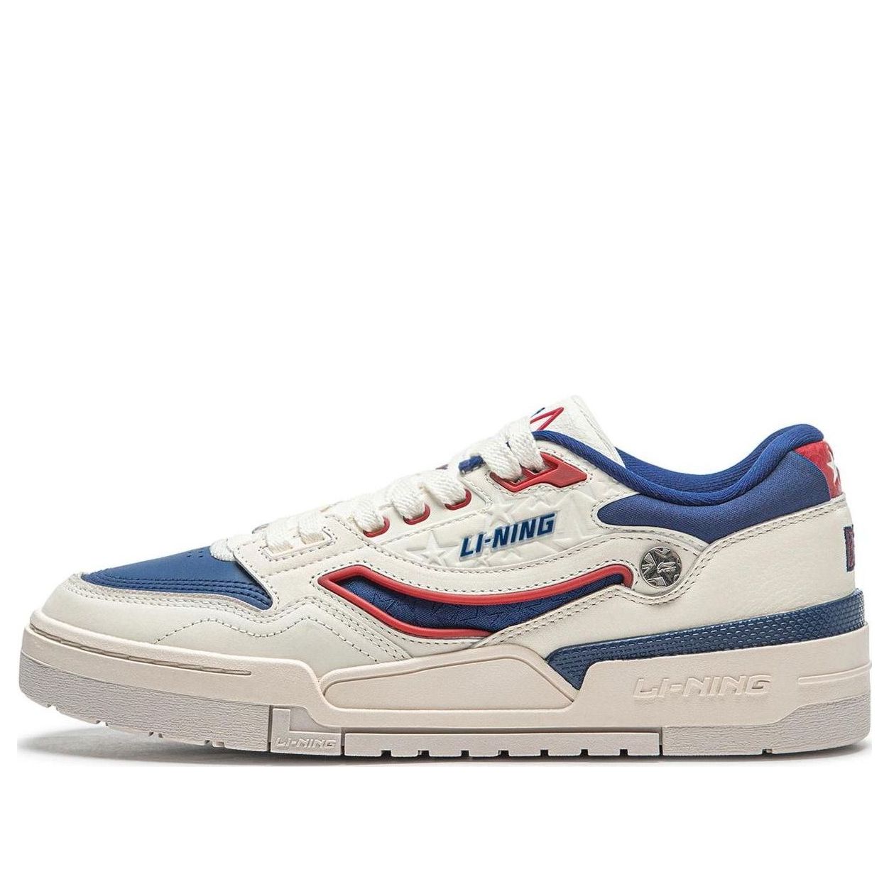 Li-Ning 001 BTC Premium 'White Blue Red' AGCT495-2