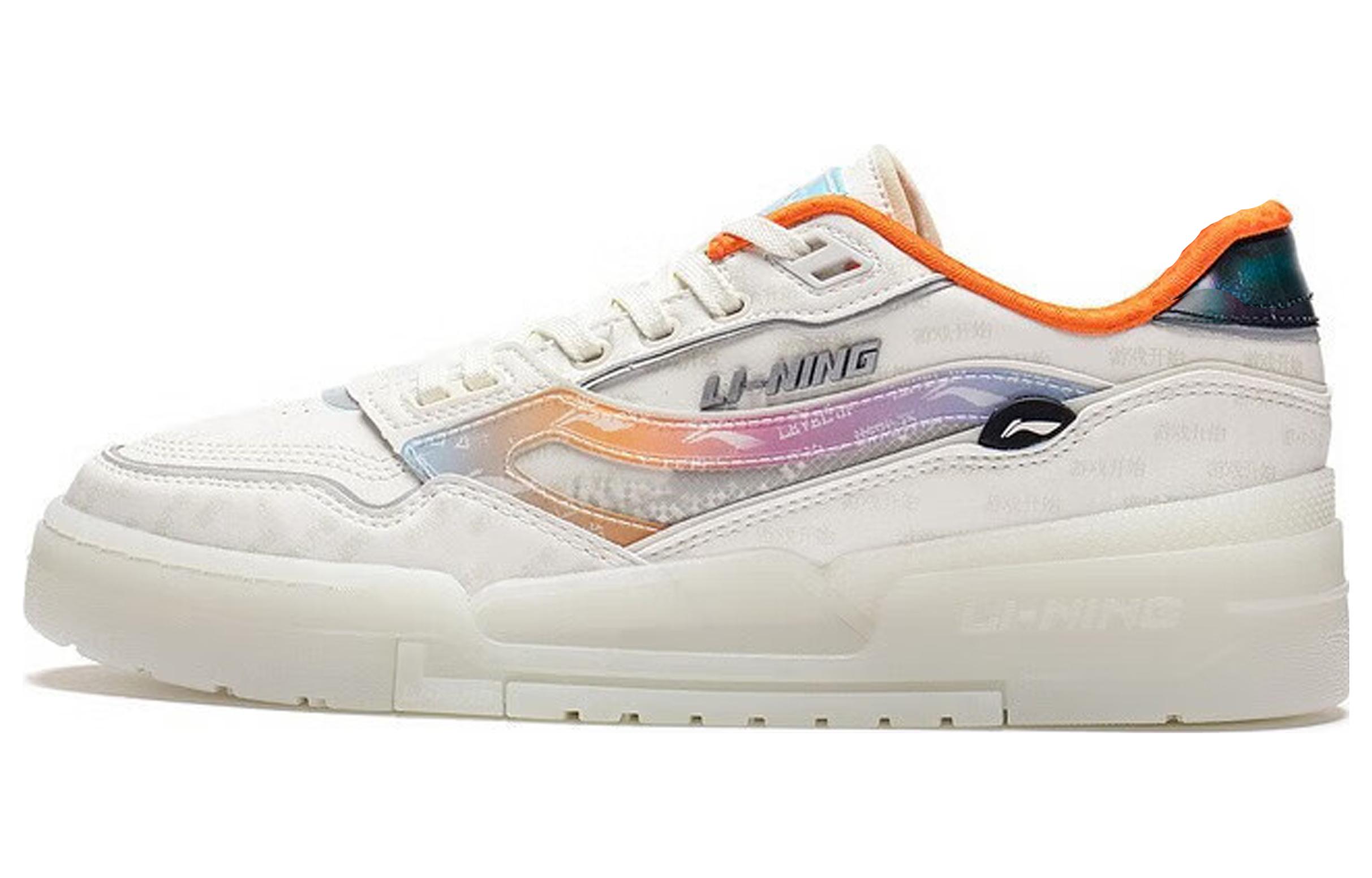 Li-Ning 001 BTC Prm 'White Orange' AGCT003-2
