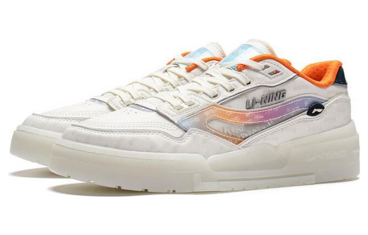 Shop Li-Ning 001 BTC Premium 'Blanco Naranja' AGCT003-2