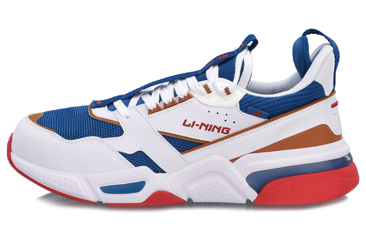 Li-Ning 001 Classic 'White Blue Red' AGCP021-1