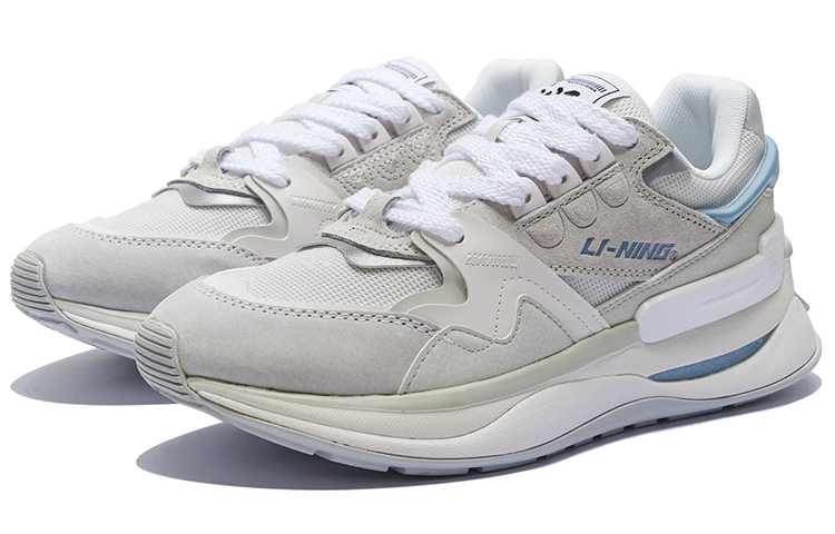 Lookbook 리닝 001 모멘트 3M '그레이 화이트' (Li-Ning 001 Moment 3M 'Grey White') AGCS109-5