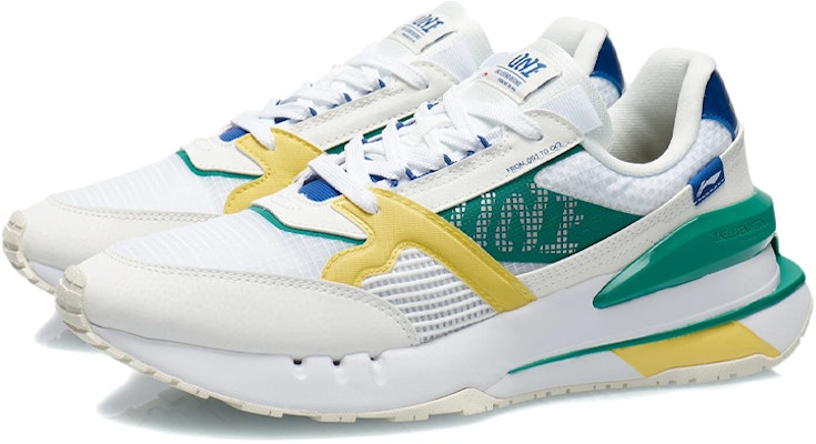 Li-Ning 001 Newborn 'White Cream Yellow' AGCR183-5 Lookbook Li-Ning 001 Newborn 'White Cream Yellow' AGCR183-5