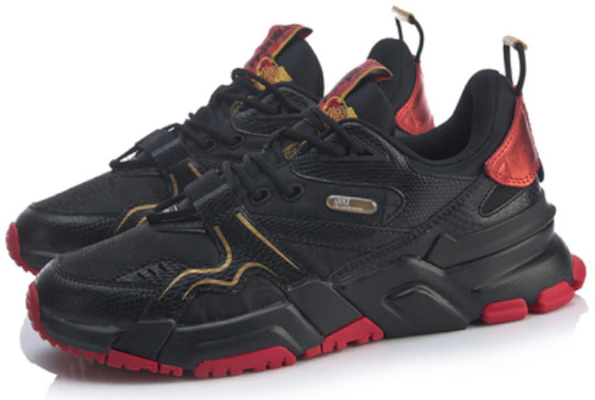 李宁001经典休闲鞋新年黑红配色 AGCQ103-1 Lookbook 李宁001经典休闲鞋新年黑红配色 AGCQ103-1