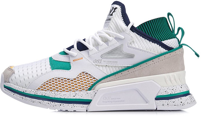 Li-Ning 001 T1000 No Boundry Mid 'White' AGLP007-4 Buy Li-Ning 001 T1000 No Boundry Mid 'White' AGLP007-4