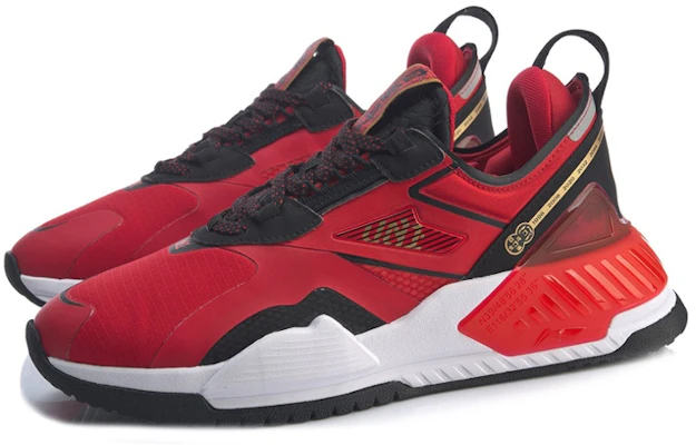 Li-Ning 001 T2000 ''Rosso Nero'' AGLQ019-6 Lookbook Li-Ning 001 T2000 ''Rosso Nero'' AGLQ019-6