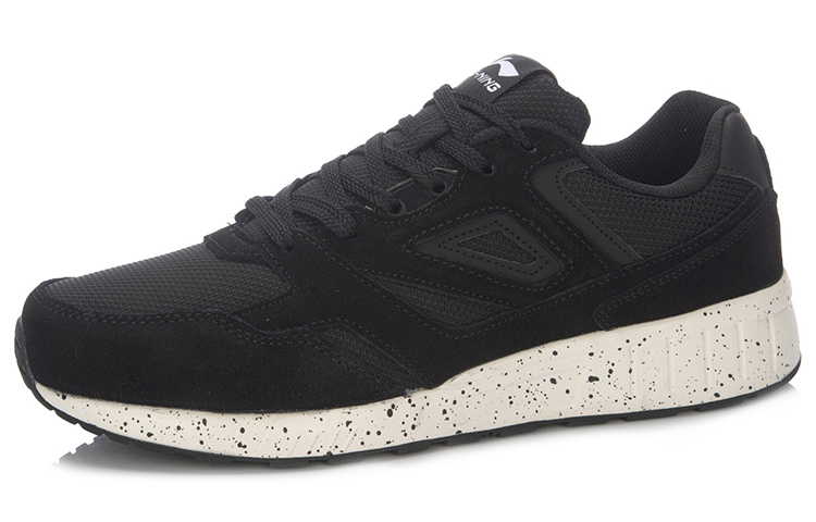 Order Li-Ning 005 ''Retro Klassiek Zwart Wit'' ARCM001-3