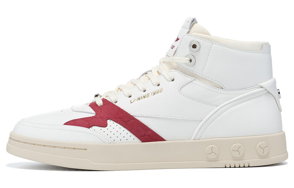 Li-Ning 1990 001 Mid 'White Red' ALJS071-2