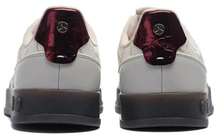 Shop LiNing李寧 1990 舒適休閒 耐摩 低筒 板鞋 男款 灰紅