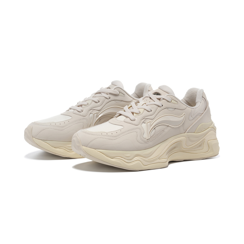 Order Li-Ning 1990 'Lava 2 Low Beige' Zapatillas Beige Retro 1990 ALJT045-1
