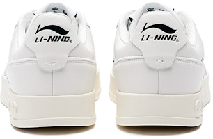 LiNing李寧 1990 001 舒適 休閒 耐磨 低幫 板鞋 男款 白綠色 Shop LiNing李寧 1990 001 舒適 休閒 耐磨 低幫 板鞋 男款 白綠色