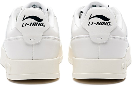 LiNing李寧 1990 001 舒適 休閒 耐磨 低幫 板鞋 男款 白綠色 Shop LiNing李寧 1990 001 舒適 休閒 耐磨 低幫 板鞋 男款 白綠色