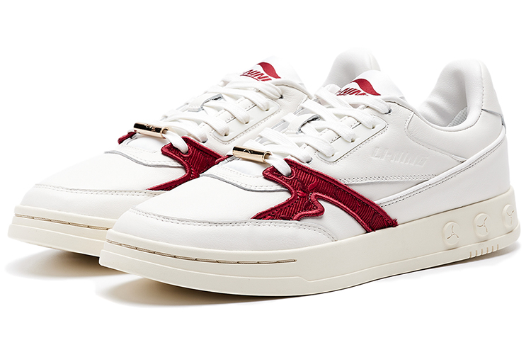 Lookbook Li-Ning 1990 'White Red' ALFR099-1