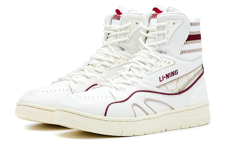 Lookbook Li-Ning 1990 High 'Burdeos Profundo' ALFR105-2