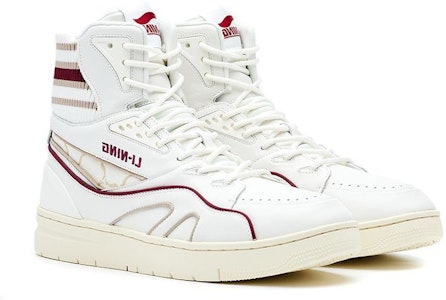 Li-Ning 1990 High 'Deep Burgundy' Sepatu Pria Warna Merah Anggur Tua ALFR105-2 Shop Li-Ning 1990 High 'Deep Burgundy' Sepatu Pria Warna Merah Anggur Tua ALFR105-2