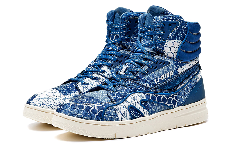 Lookbook Li-Ning 1990 Tinggi 'Strait Blue' ALFR091-1