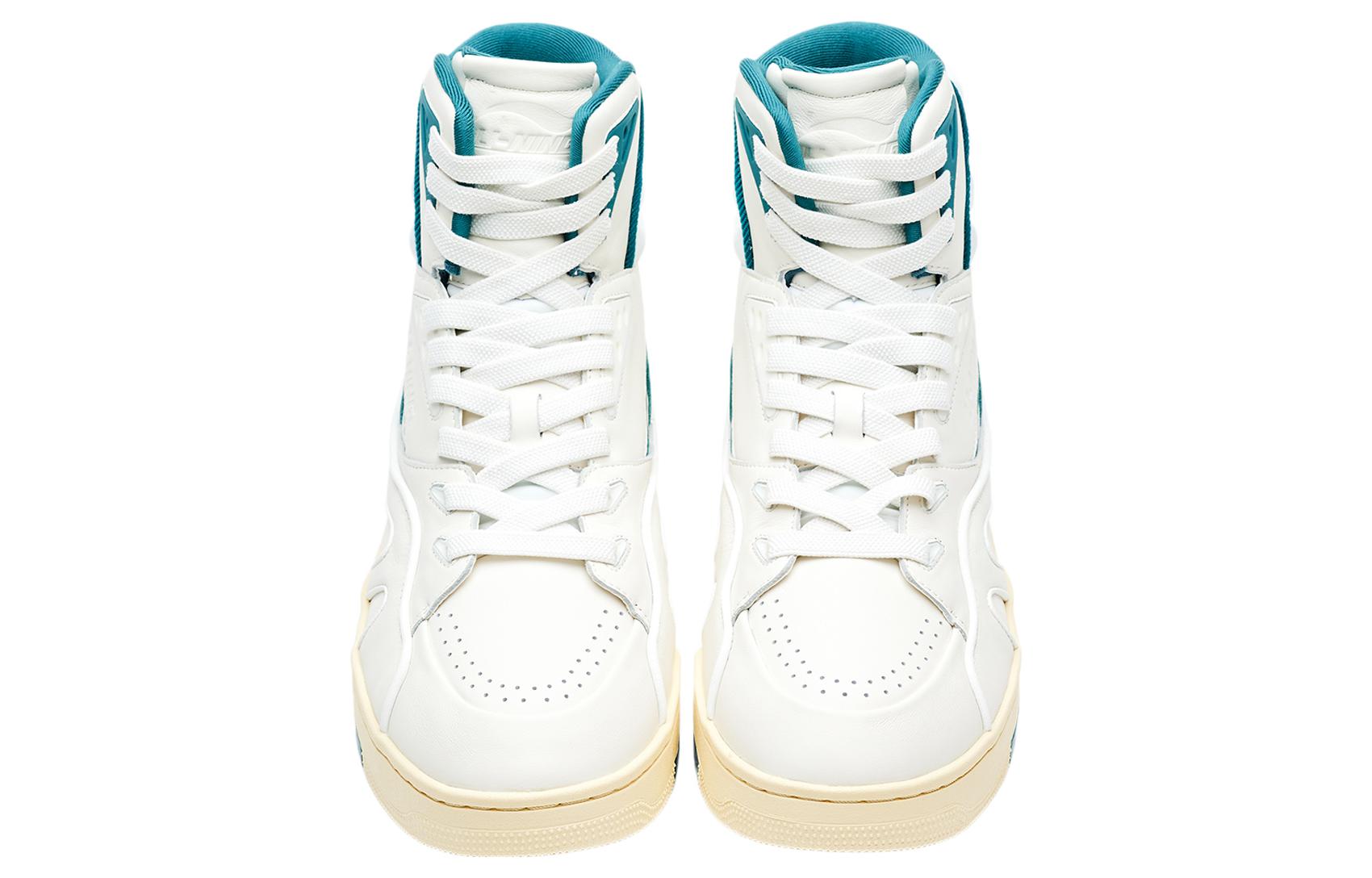 Lookbook Li-Ning 1990 Tinggi 'Putih Biru' ALFR165-1