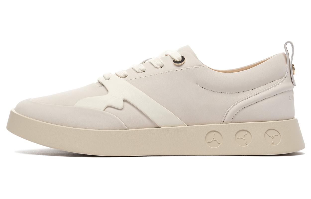 Buy 李宁1990小白鞋 '米色' ALJS051-1