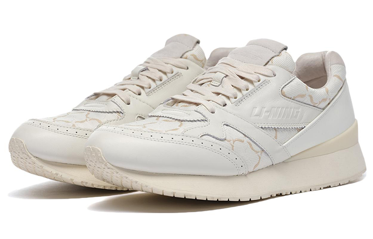 Order 리닝 1990 로우 '베이지 레트로' (Li-ning 1990 Low 'Beige Retro') ALFR101-1