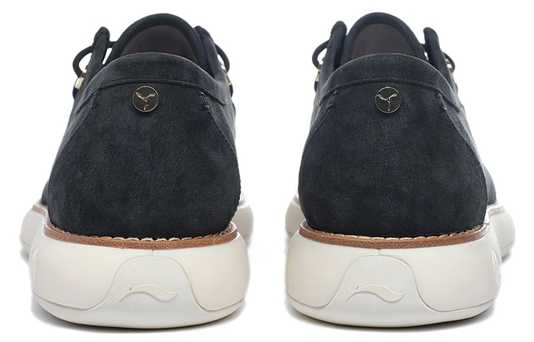 Shop 李寧 1990 減震防滑透氣 低幫 運動休閒鞋 男款 黑色