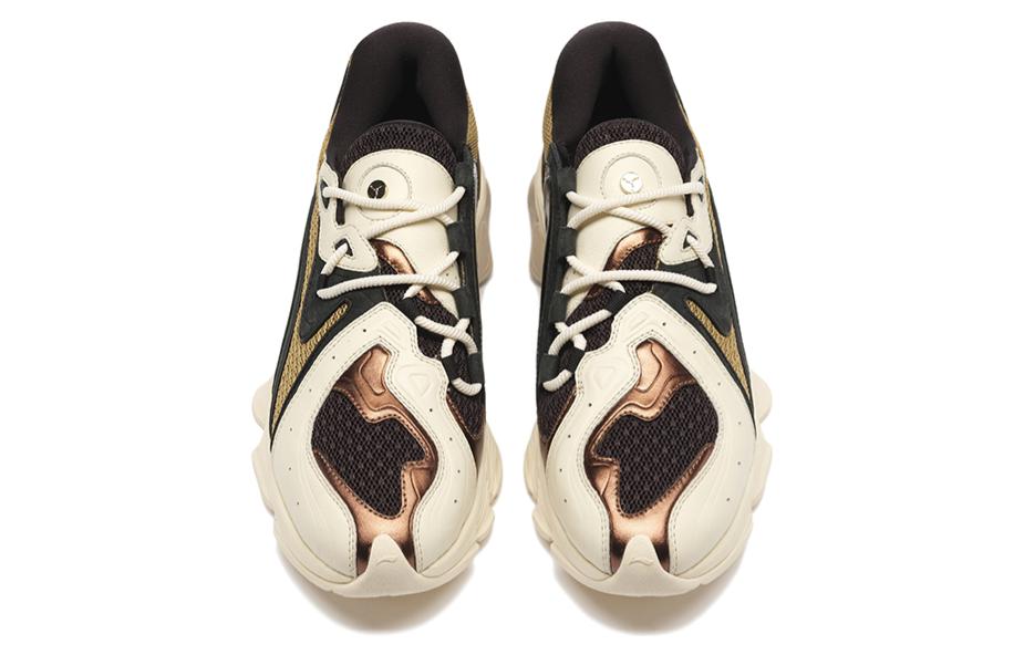 Lookbook Li-Ning 1990 Low 'Hitam Coklat' ALFS175-4