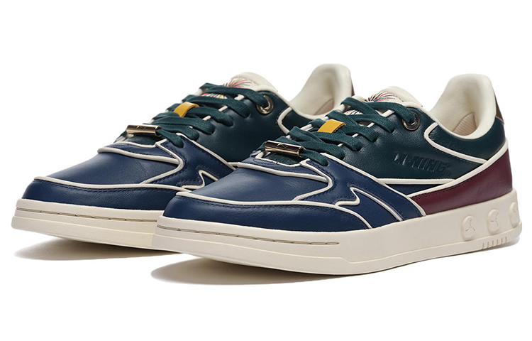 Order LiNing李寧 1990 防滑耐磨 低筒 鞋 男款 藍紅