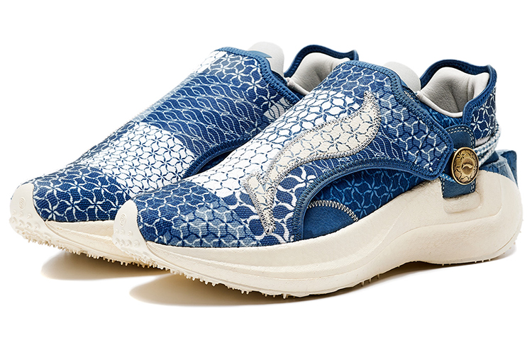 Order 리닝 1990 로우 '블루 화이트' (Li-Ning 1990 Low 'Blue White') ALFR205-1