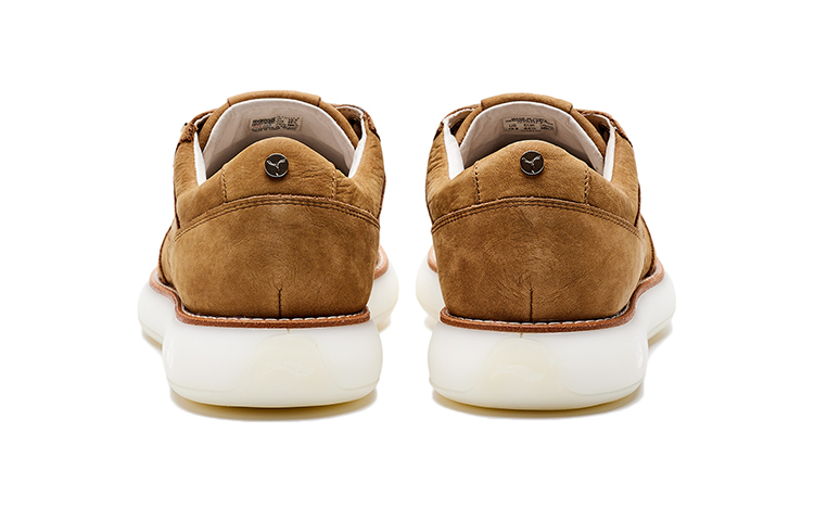 Shop LiNing李寧 1990 防滑減震 低筒 板鞋 男款 棕色