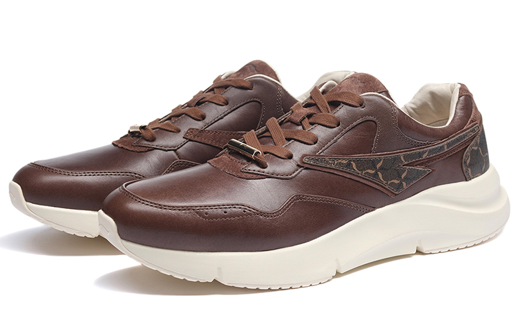 Order LiNing李寧 1990 防滑減震 低幫 運動休閒鞋 男款 陶泥褐