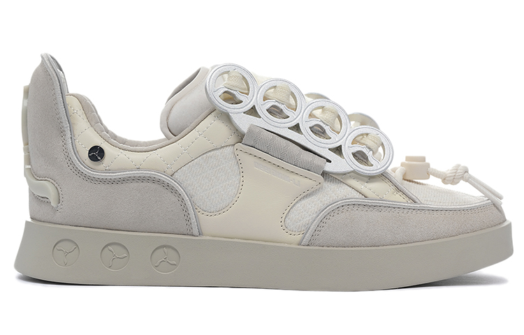 Order Li-Ning 1990 Low 'Comodidad Moderna Heterocromía Amarillo Gris' ALHS021-1