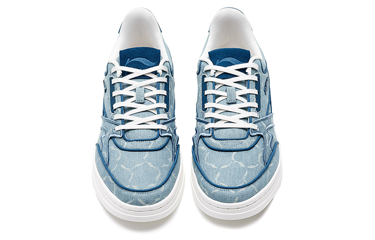 Lookbook LiNing 李寧 1990 低筒 板鞋 男款 淡藍