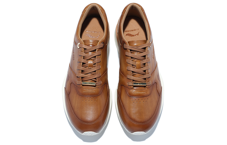 Lookbook Li-Ning 1990 Low 'Kuning-Cokelat' ALJT007-2