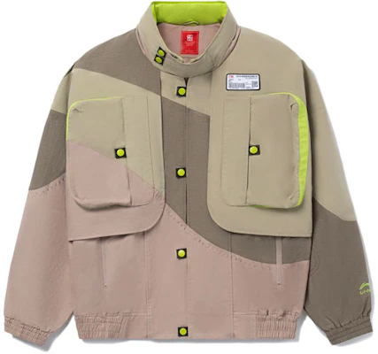Li-Ning 21FW Unisex Casual Sports High-Collar Khaki Windbreaker Jacket AFDR699-3 Order Li-Ning 21FW Unisex Casual Sports High-Collar Khaki Windbreaker Jacket AFDR699-3