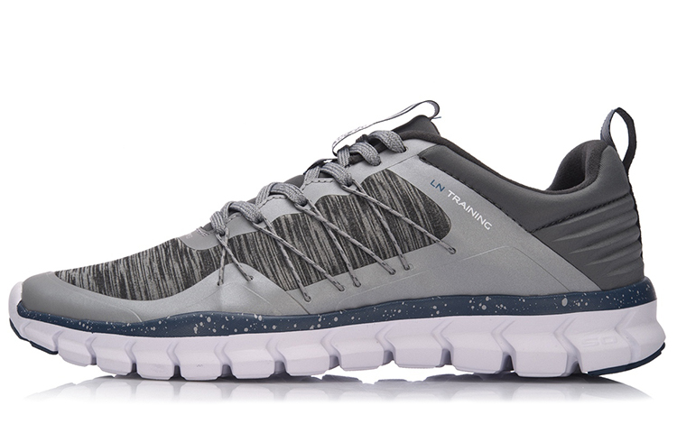 Li-Ning 24H Low Training Shoes 'Grey White' AFHM027-4