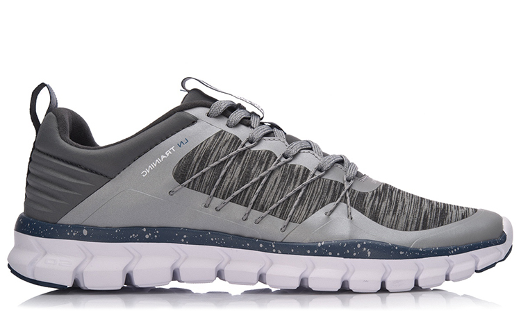 Order Li-Ning 24H Low Trainingsschuhe ''Grau Weiß'' AFHM027-4