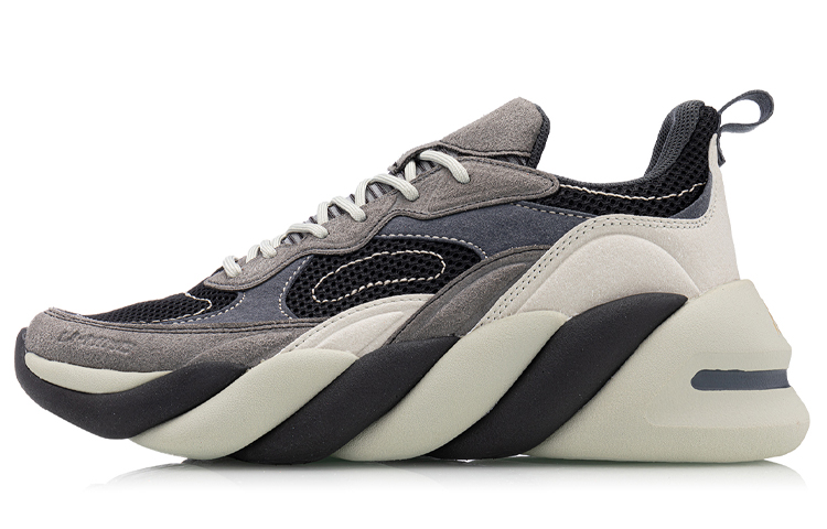 Li-Ning 24H Training Shoes Black/Grey/Green AFPQ025-1