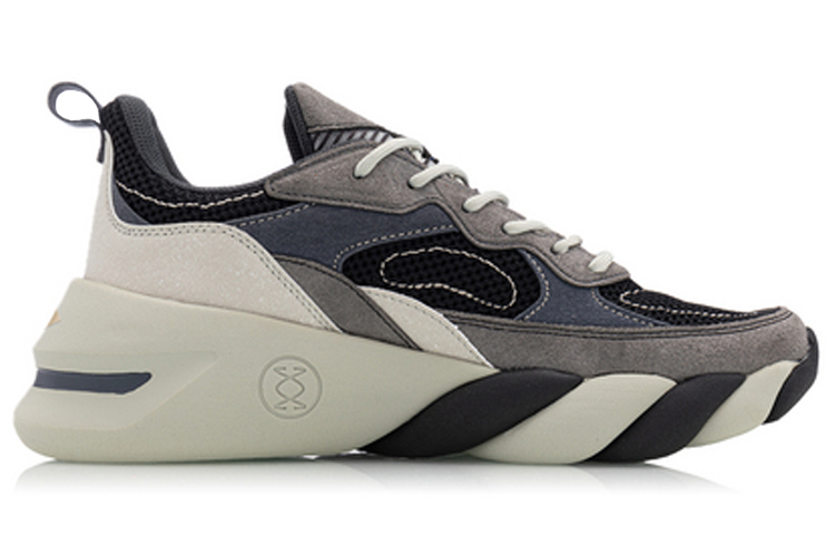 Order Li-Ning 24H Scarpe Training Nero/Grigio/Verde AFPQ025-1