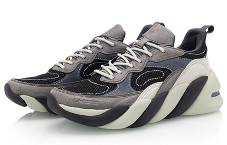 Lookbook Li-Ning 24H Scarpe Training Nero/Grigio/Verde AFPQ025-1