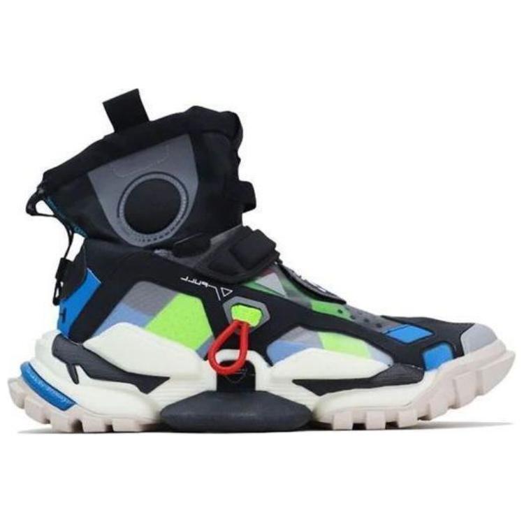 Lookbook 리닝 2.0 하이 DW '블랙 블루' (Li-Ning 2.0 High DW '블랙 블루') AGBQ108-1