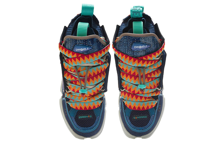 Shop 리닝 2 ACE 리메이크 '씨 블루' (41 characters) AGWR019-3